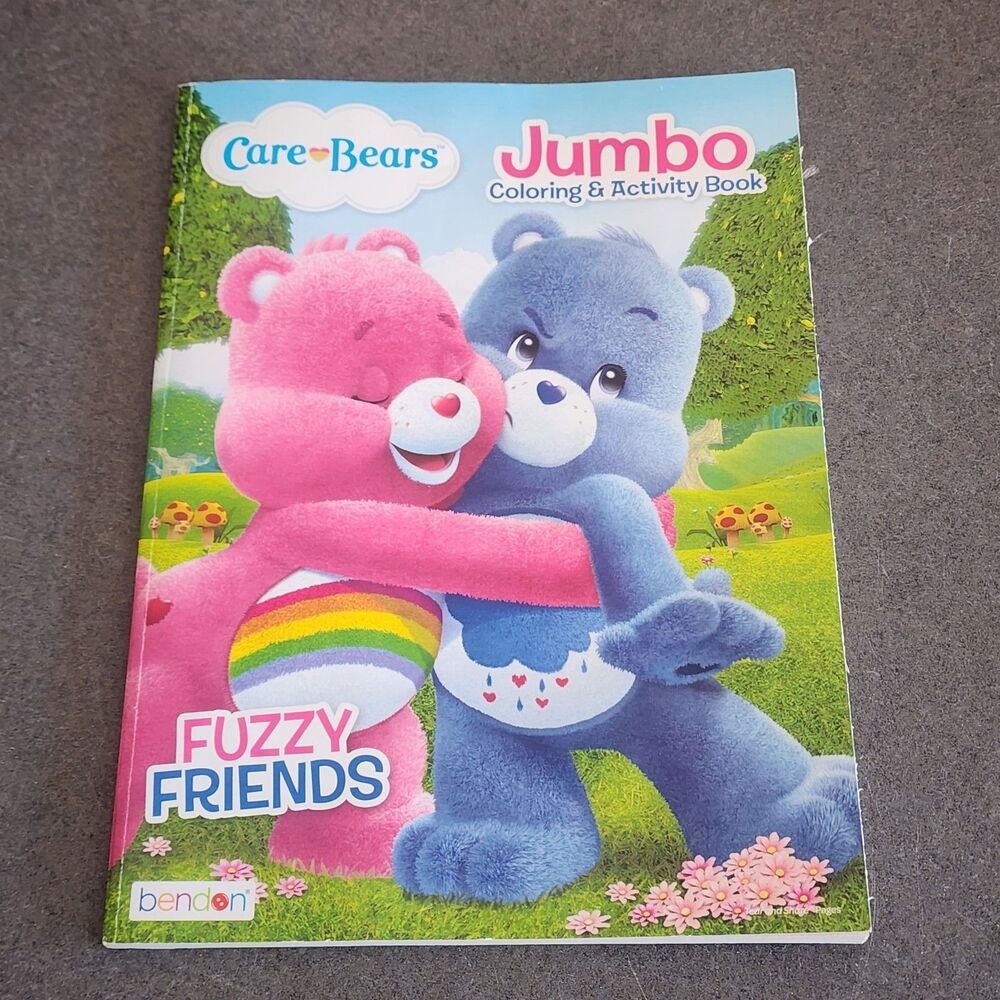 Care Bears - Fuzzy Friends - Jumbo Coloring & Activity Book